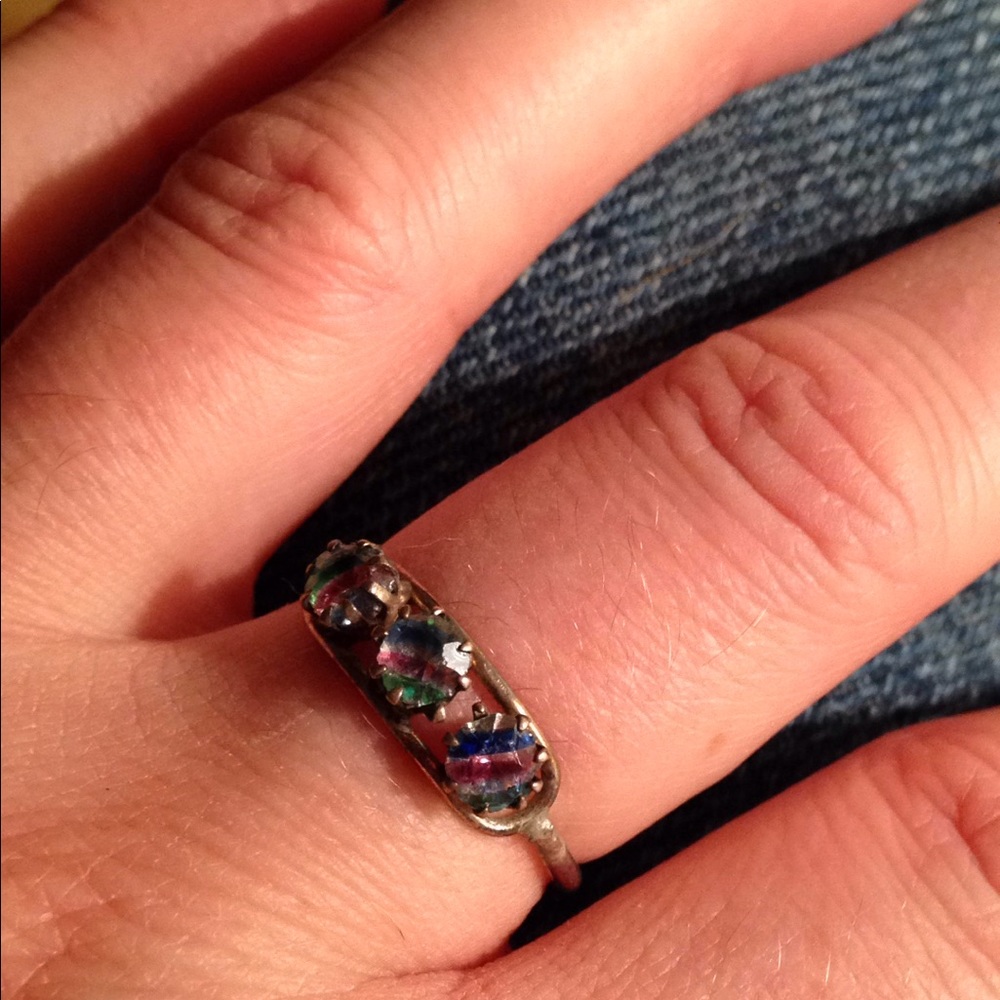 Rainbow Ring Silver - image 2